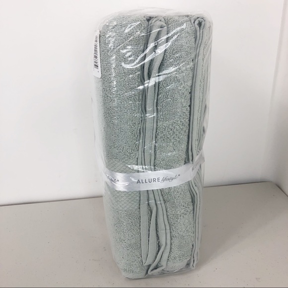 Allure Lifestyle 6 piece Embellished Towel - Picture 3 of 5